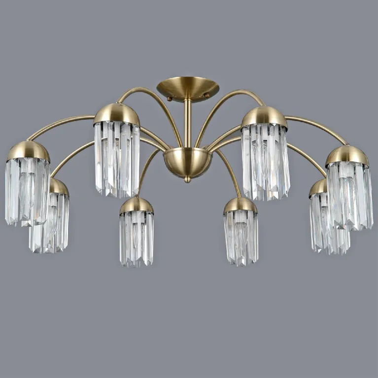 Люстра на штанге Illumico IL0599-8CSQ-24 AB LYRA в Нижнем Новгороде