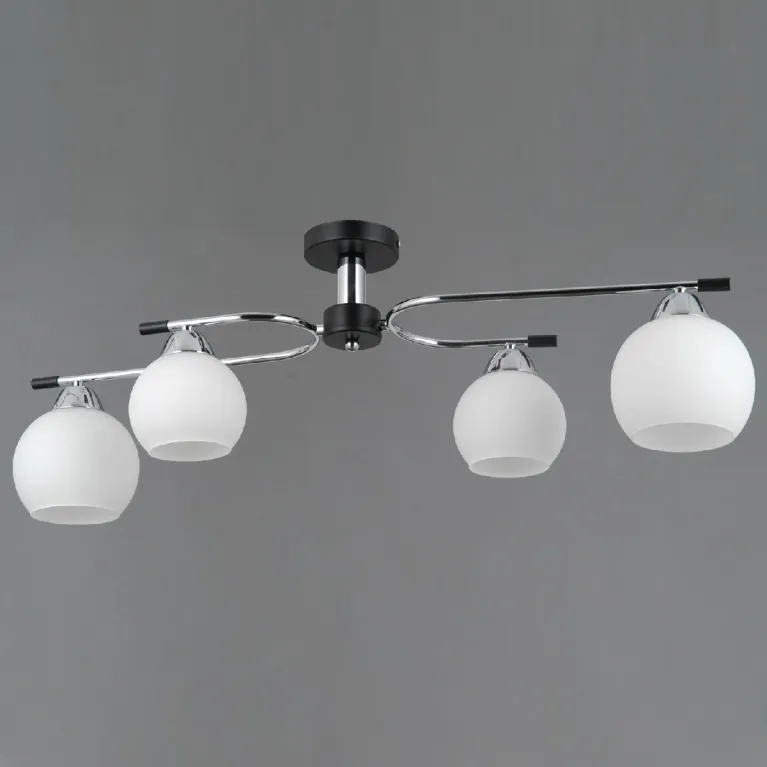 Потолочная люстра Illumico IL0638-4CSQ-24 CR BK LIBRA в Нижнем Новгороде