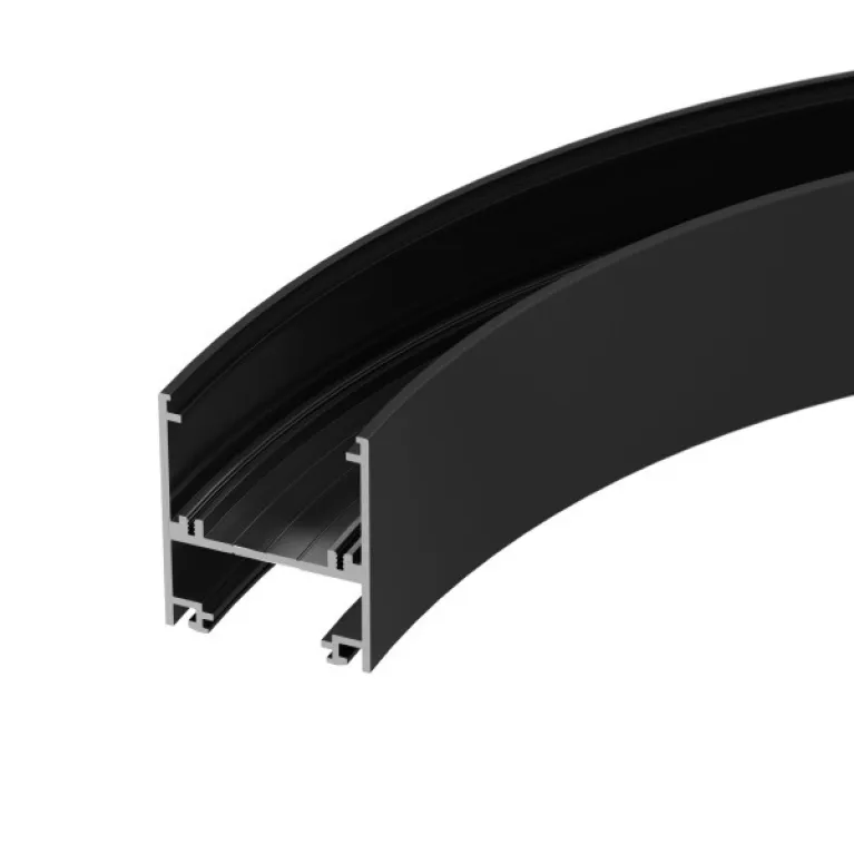 Алюминиевый профиль Arlight SL-ARC-5060-D1500-A90 Black (дуга 1 из 4) 029270 в Нижнем Новгороде