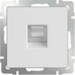 Телефонная розетка RJ-11 белый WL01-RJ-11 4690389045646