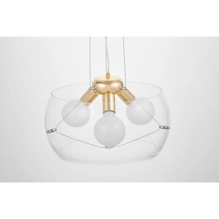 Подвесная люстра Lumina Deco Globo LDP 6018-400 PR+F.GD в Нижнем Новгороде