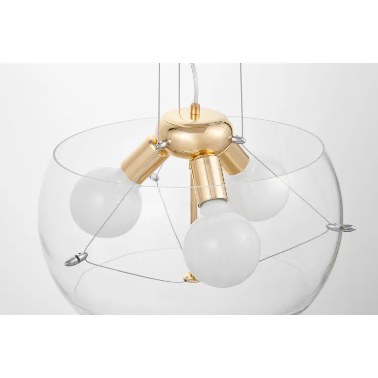 Подвесная люстра Lumina Deco Globo LDP 6018-400 PR+F.GD в Нижнем Новгороде