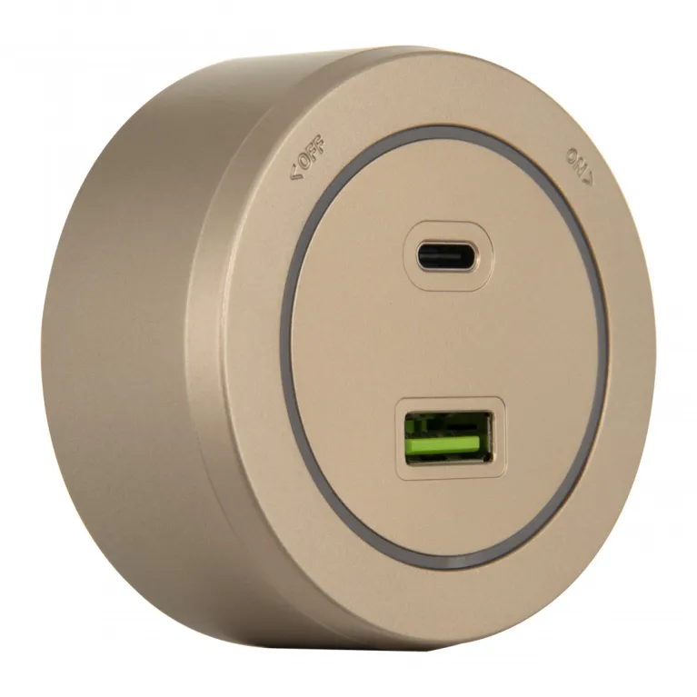 Трековая розетка Arte Milano Am-track-sockets-39 399731TS/USB-Type-C Gold в Нижнем Новгороде