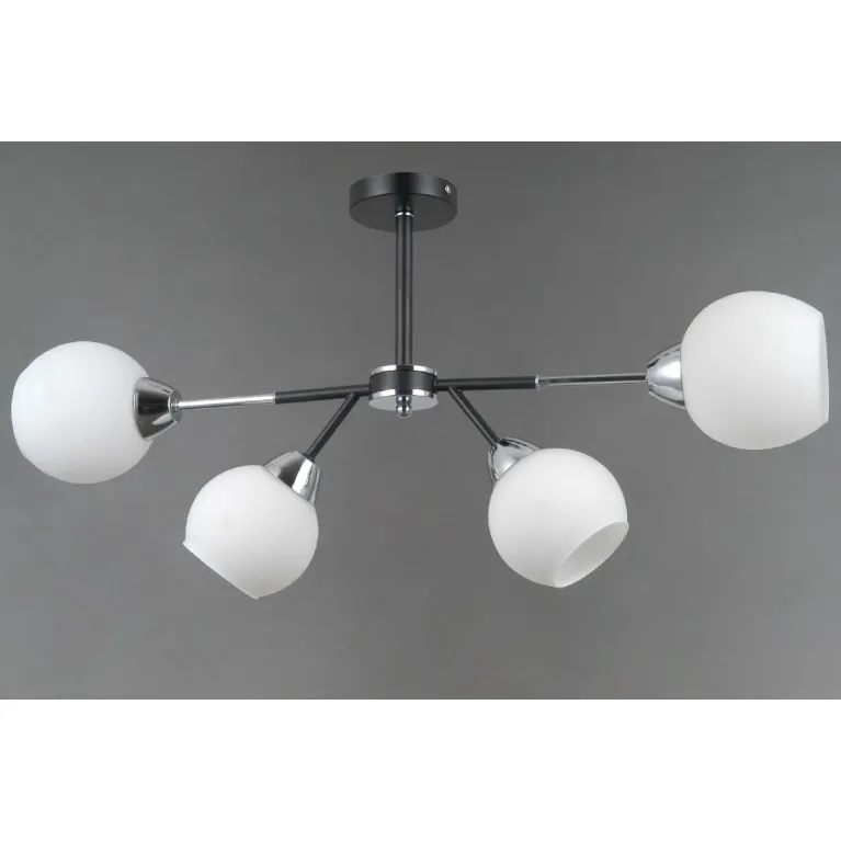 Люстра на штанге Illumico IL0715-4CSQ-24 BK CR LIBRA в Нижнем Новгороде