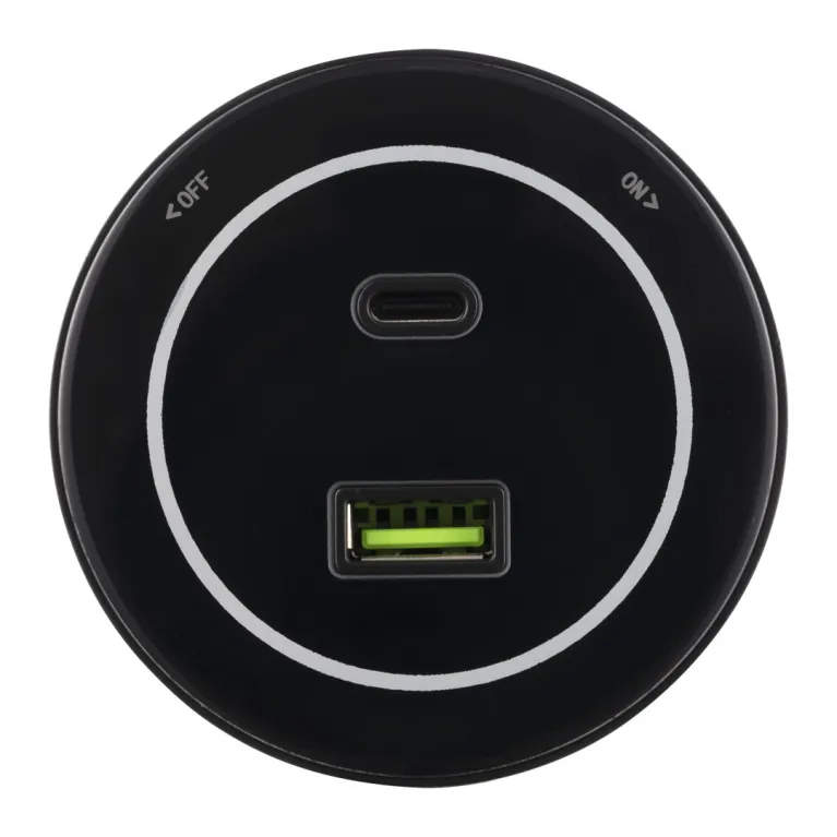 Трековая розетка Arte Milano Am-track-sockets-39 399732TS/USB-Type-C Black в Нижнем Новгороде