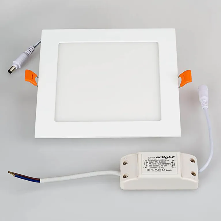 Встраиваемый светодиодный светильник Arlight DL-172x172M-15W Day White 020132 в Нижнем Новгороде