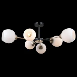 Люстра на штанге Illumico IL0715-6CSQ-24 BK GD LIBRA