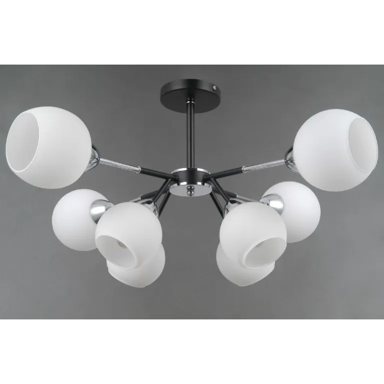 Люстра на штанге Illumico IL0715-8CSQ-24 BK CR LIBRA в Нижнем Новгороде
