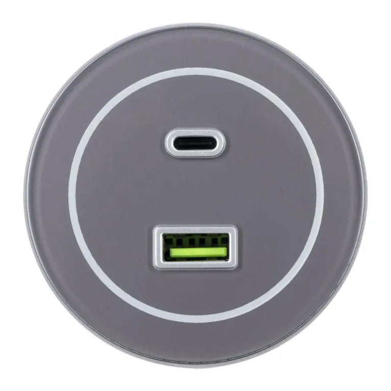 Трековая розетка Arte Milano Am-track-sockets-39 399732TS/USB-Type-C Grey в Нижнем Новгороде