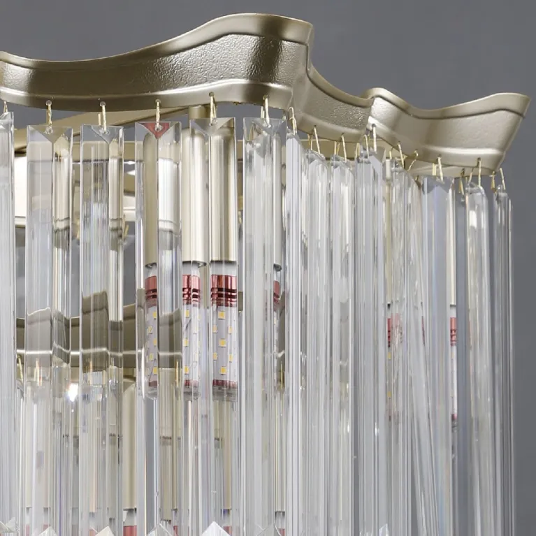 Подвесная люстра Illumico IL3357-6+3PSQ-24 GD LYRA в Нижнем Новгороде