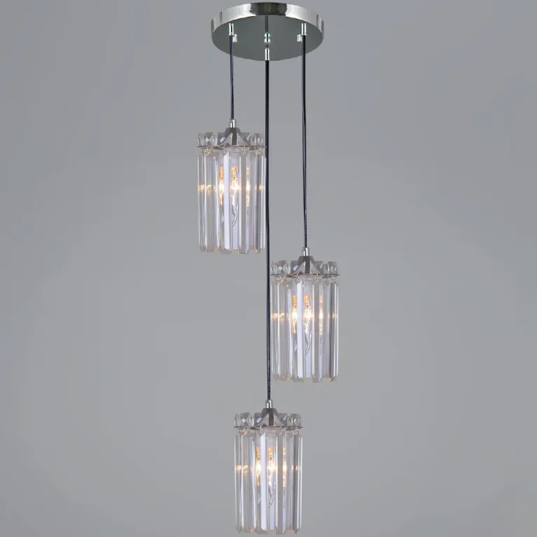 Подвесная люстра Illumico IL3562-3PSQ-24 CR LYRA в Нижнем Новгороде