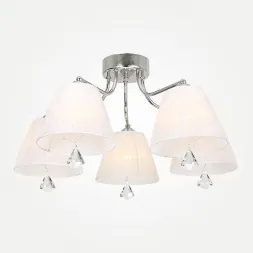 Потолочная люстра Eurosvet Валенсия 70041/5 хром