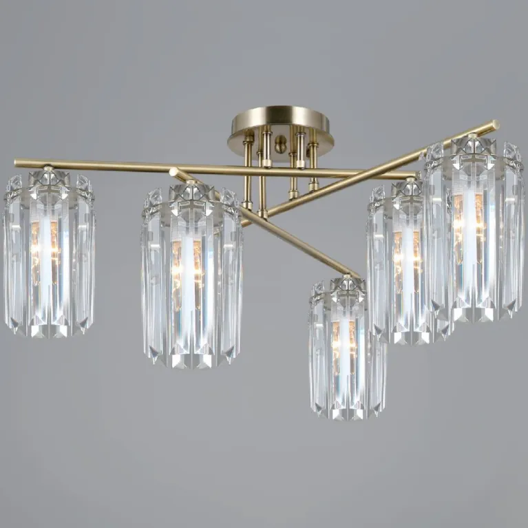 Потолочная люстра Illumico IL3566-6CSQ-24 AB LYRA в Нижнем Новгороде