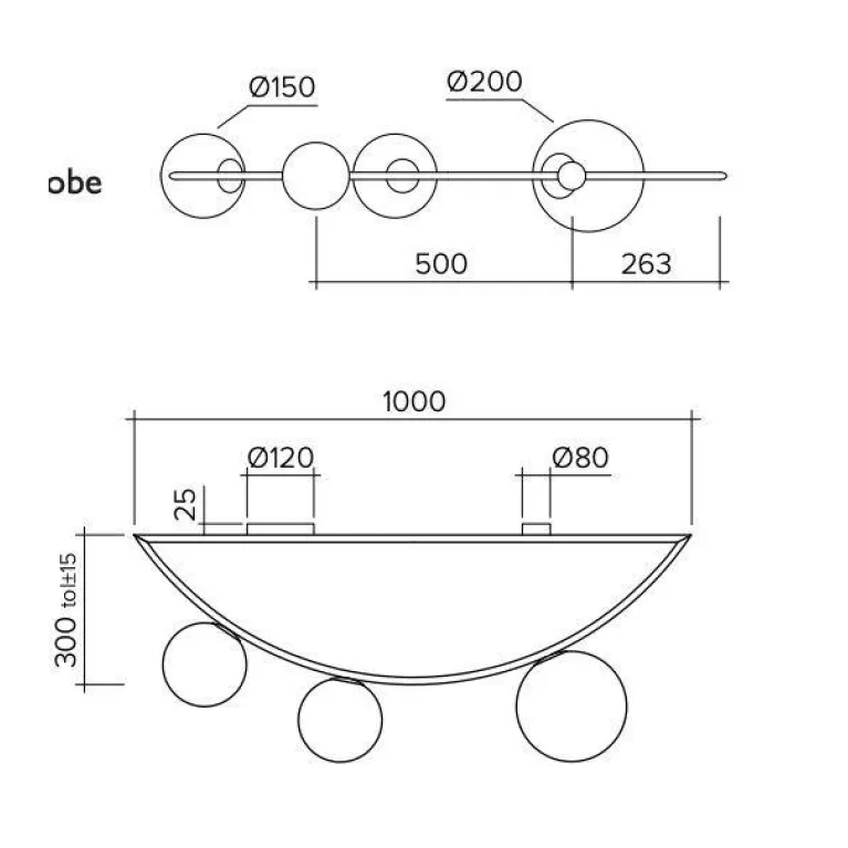 Потолочная люстра Imperium Loft Areti Plates 156107-22 в Нижнем Новгороде