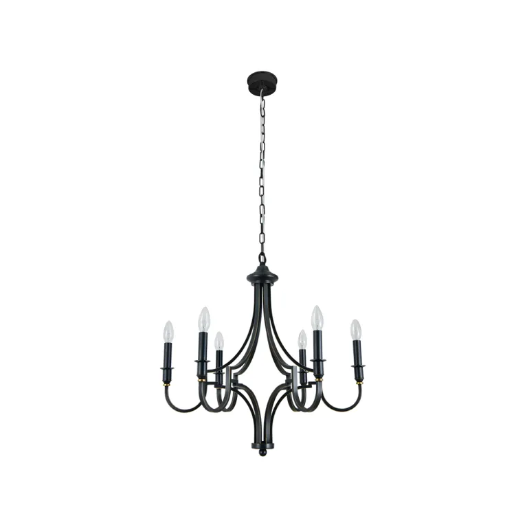 Подвесная люстра Newport Daniela 3456/C black+gold М0070512 в Нижнем Новгороде