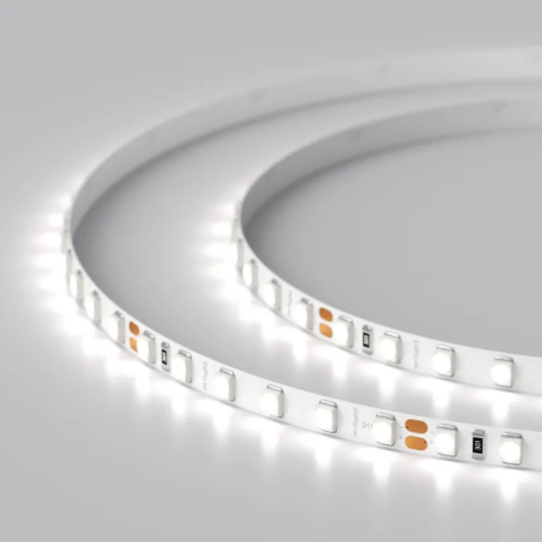 Светодиодная лента Arlight RT-A120-5mm 24V White6000 (9.6 W/m, IP20, 2835, 5m) 015651(2) в Нижнем Новгороде