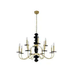 Подвесная люстра Newport Vanessa 3878+4/С brass М0070883
