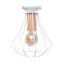 Потолочный светильник IMEX MD.9053-1-S-WH+WOOD