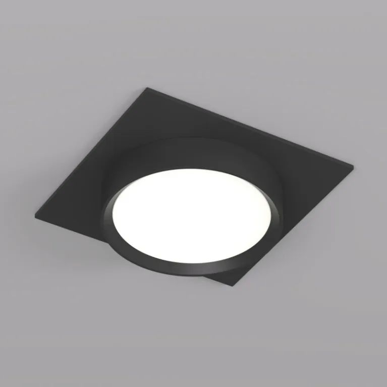 Встраиваемый светильник Denkirs Flat DK2091-BK в Нижнем Новгороде