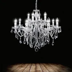 Подвесная люстра Ideal Lux Florian SP12 Cromo