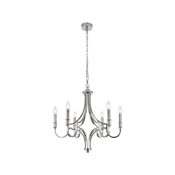 Подвесная люстра Newport 3456/С nickel М0070513