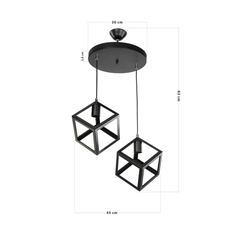 Подвесной светильник Toplight Cherilyn TL1604H-02BK в Нижнем Новгороде