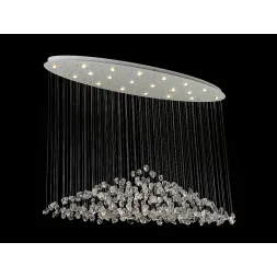 Потолочная люстра Newport 8230/140 С oval white clear М0071679