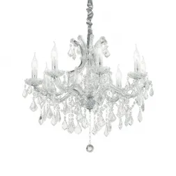 Подвесная люстра Ideal Lux Napoleon SP8 Cromo