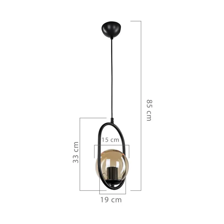 Подвесной светильник Toplight Kerrie TL1609H-01BK в Нижнем Новгороде