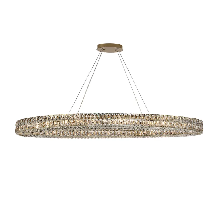 Подвесная люстра Newport 8550/160 C oval gold polished М0071311 в Нижнем Новгороде