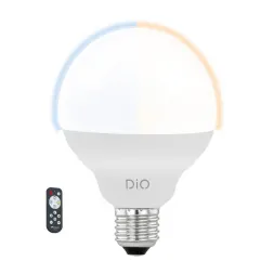 Лампа светодиодная диммируемая Eglo E27 12W 2700-6500K матовая 11811