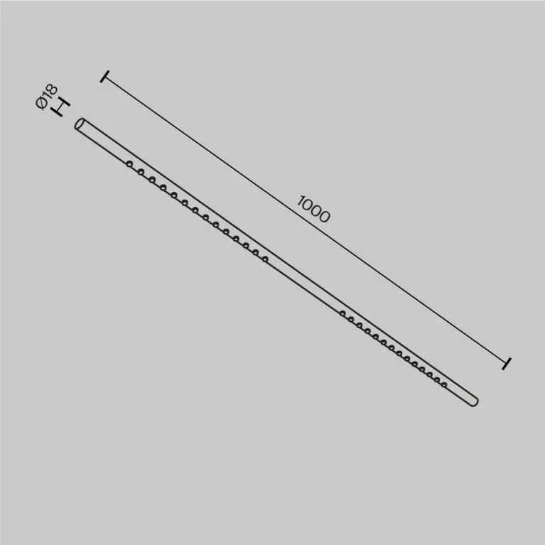 Трековый светильник Maytoni Points C101CL-L1000-24W3-6K-BS в Нижнем Новгороде