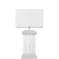 Настольная лампа Lumina Deco Davos LDT 310 CHR+WT