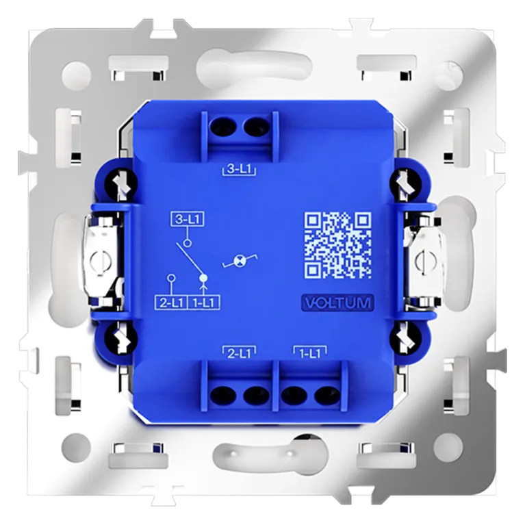 Проходной переключатель одноклавишный с подсветкой Voltum S70 VLS010402 в Нижнем Новгороде