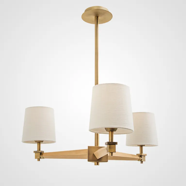 Люстра на штанге ImperiumLoft Stavra Jorgenson White/Light Wood 203578-26 в Нижнем Новгороде
