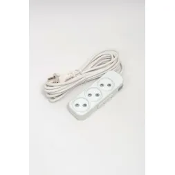 Удлинитель 3вх с защитными шторками ELBI Myra 527-010205-350