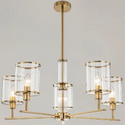Люстра на штанге Illumico IL0183-5C-79 COPPER