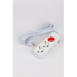 Удлинитель с/з 3вх с защитными шторками ELBI Myra 527-010203-311