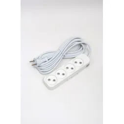 Удлинитель 4вх с защитными шторками ELBI Myra 527-010205-430