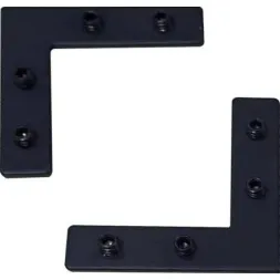 Коннектор L-образный для низковольтного трека DesignLed-CN-L-BL 004503