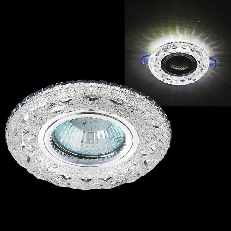 Встраиваемый светильник Reluce 51609-9.0-001MN MR16+LED3W WH в Нижнем Новгороде