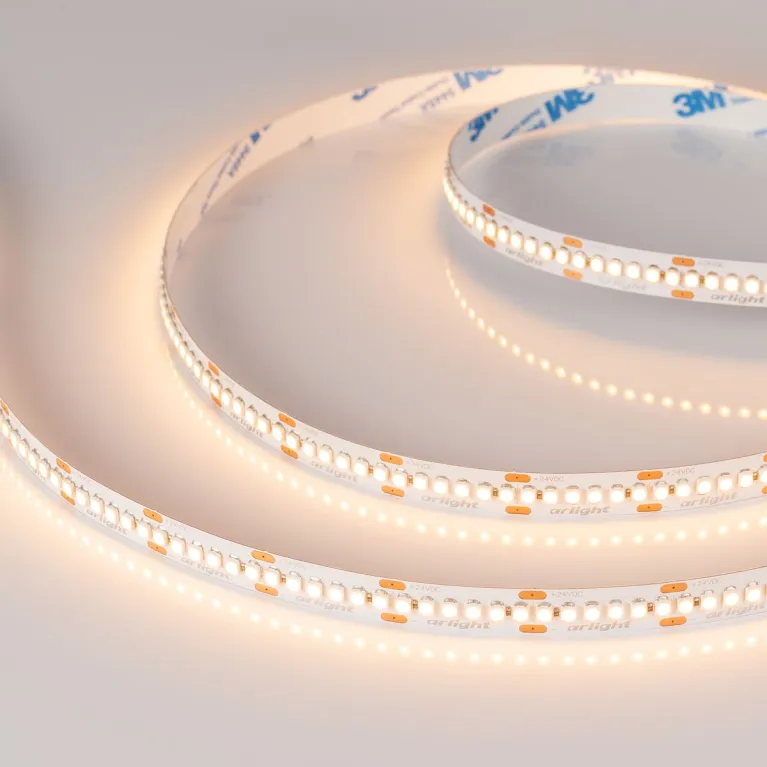 Светодиодная лента Arlight RT-A240-10mm 24V Warm2700 (19.2W/m, IP20, 3528, 5m) 017428(1) в Нижнем Новгороде