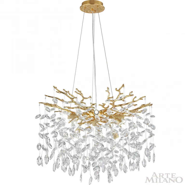 Подвесная люстра Arte Milano Milan 239801/D600/8/B Gd в Нижнем Новгороде