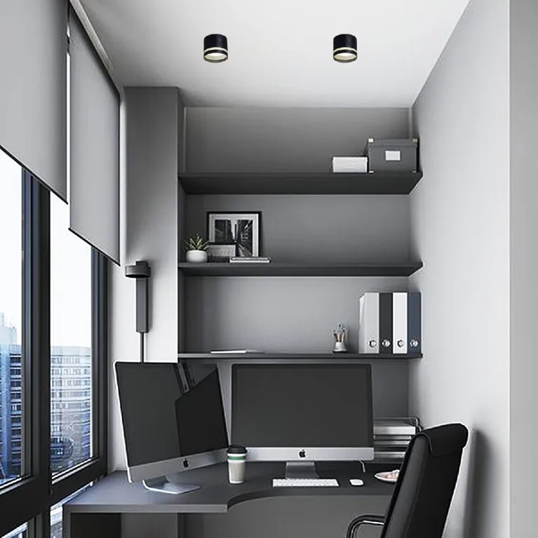 Накладной светильник Reluce 53002-9.5-001LD GX53 BK в Нижнем Новгороде