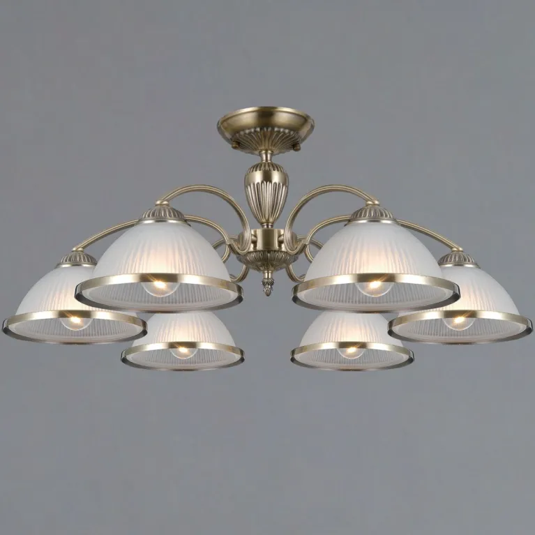 Люстра на штанге Illumico IL0596-6CSQ-25 AB AREZZO в Нижнем Новгороде
