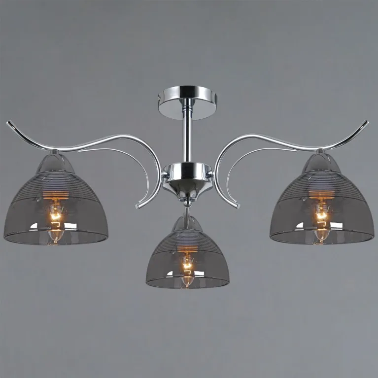 Люстра на штанге Illumico IL0733-3ASQ-25 CR AREZZO в Нижнем Новгороде