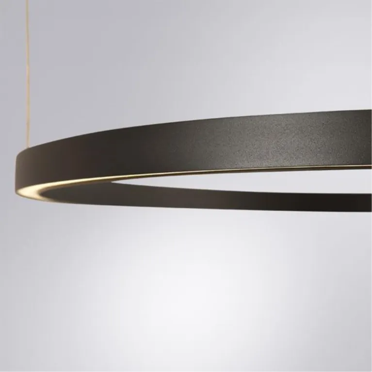 Подвесной светодиодный светильник Arte Lamp Smooth A2223SP-1BK в Нижнем Новгороде