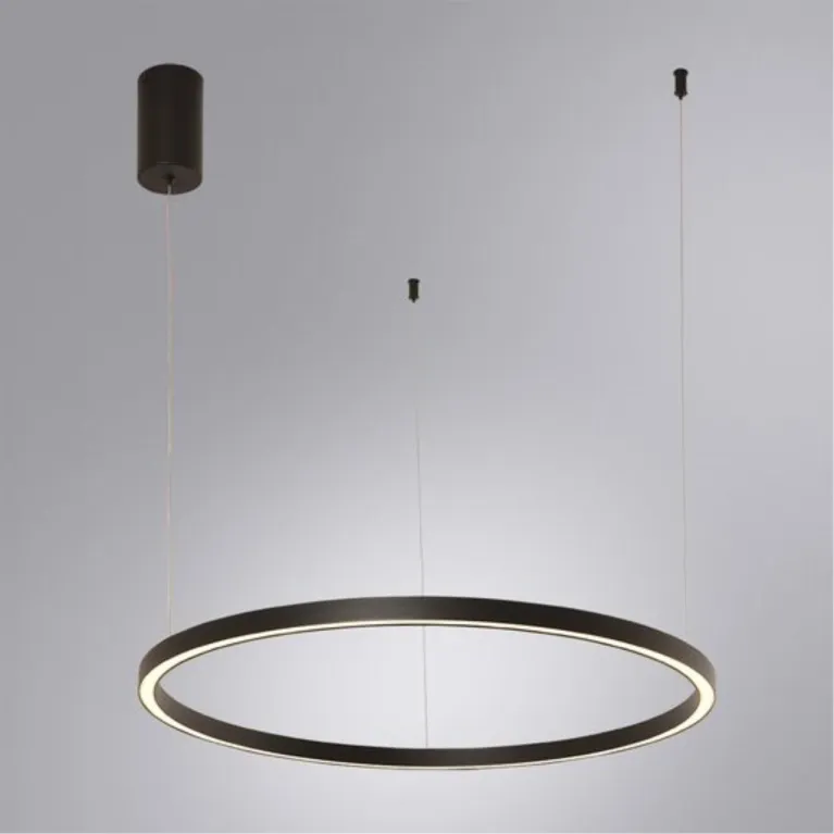 Подвесной светодиодный светильник Arte Lamp Smooth A2223SP-1BK в Нижнем Новгороде