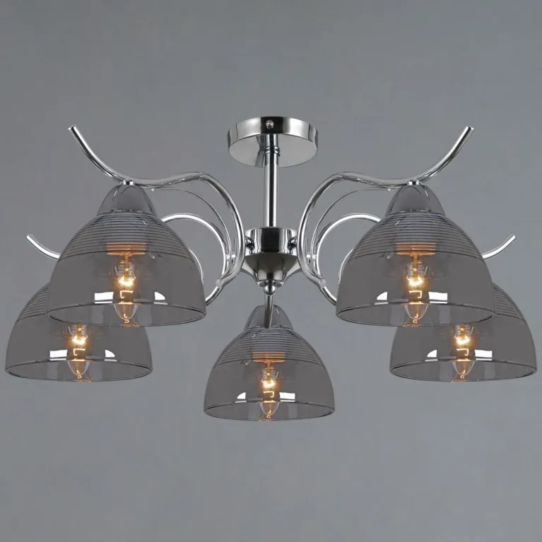Люстра на штанге Illumico IL0733-5ASQ-25 CR AREZZO в Нижнем Новгороде