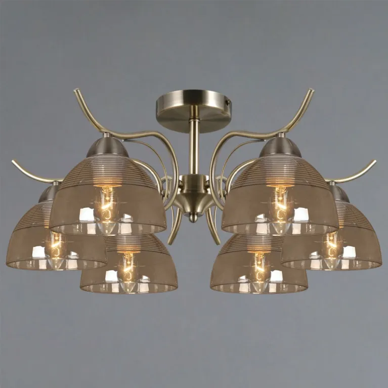 Люстра на штанге Illumico IL0733-6CSQ-25 AB AREZZO в Нижнем Новгороде